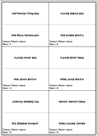 place cards